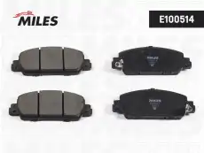 Тормозные колодки дисковые передняя ось MILES E100514