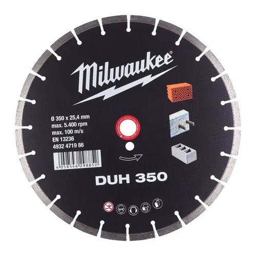 Алмазный диск DUH 350 4932471986 MILWAUKEE