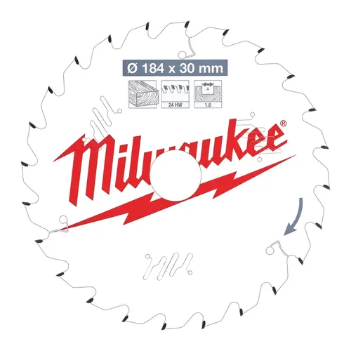 Пильный диск 184/30 1,6 2 4932471297 MILWAUKEE