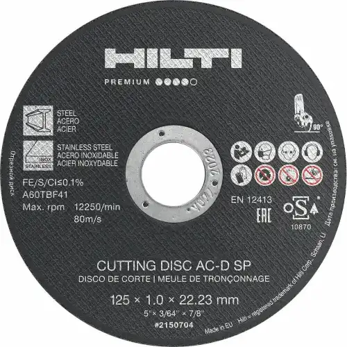 Hilti Отрезной диск AC-D SP 125x1.0 2150704