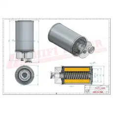 Топливный фильтр HIFI SN1240B