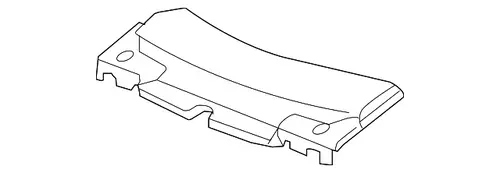 SHIELD,F/CMPT FRT SIGHT(1.274) 10373346 CADILLAC