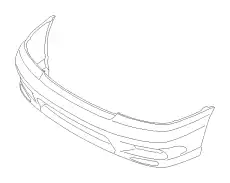 Облицовка переднего бампера 57720AC000VF SUBARU