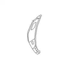 Облицовка переднего бампера 57720AC000VF SUBARU