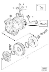 COMPRESSOR, EXCH 36010352 VOLVO