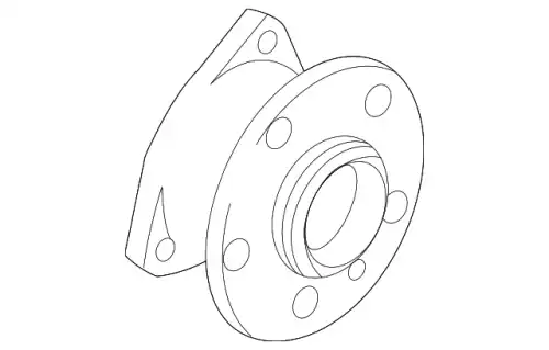 WHEEL HUB 3QF407621J VAG