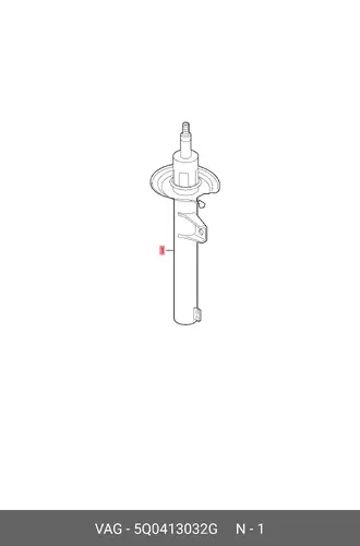SHOCK ABS 5Q0413032G VAG