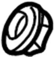 NUT WHT009208 VAG