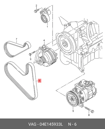 VAG 04E145933L