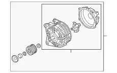 ALTERNATOR 06K903026CX VAG