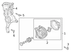 ALTERNATOR 06K903026CX VAG