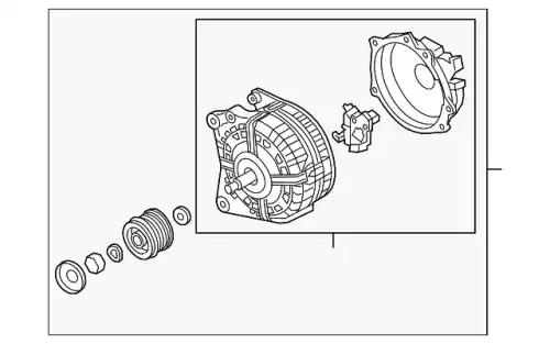 ALTERNATOR 06K903026CX VAG
