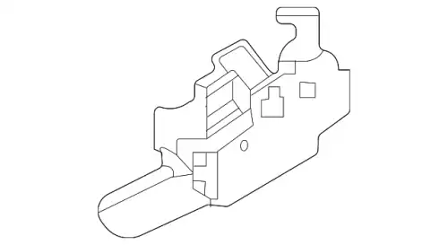 LATCH 11A827505 VAG