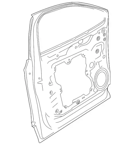 DOOR 11A831055A VAG