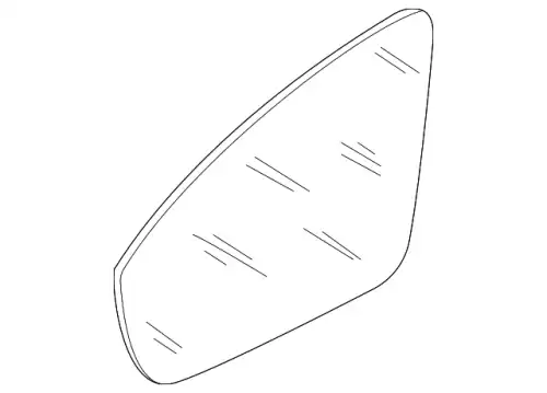 MIRROR 11B857522 VAG