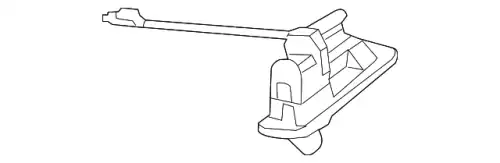 Ручка двери MB 166 750 09 93 64