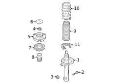 MOUNTING 1EA412331B VAG