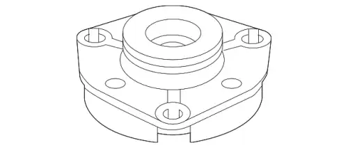 MOUNTING 1EA412331B VAG