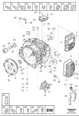 SEALING RING 31492778 VOLVO