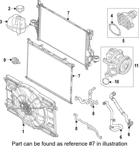 RADIATOR 31686025 VOLVO