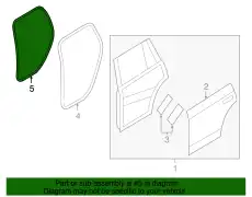 SEALING MOULDING 32229219 VOLVO