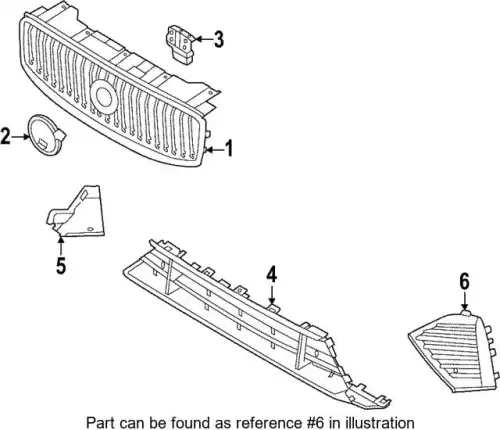 Решетка бампера VOLVO 32234961
