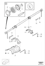 PROPELLER SHAFT 32249787 VOLVO