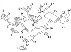 CLAMP 32253647 VOLVO