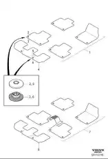 MAT SET 32262190 VOLVO