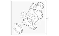 THERMOSTAT HOUSING 32263962 VOLVO