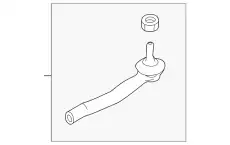 Рулевой наконечник NISSAN D86404BA0B