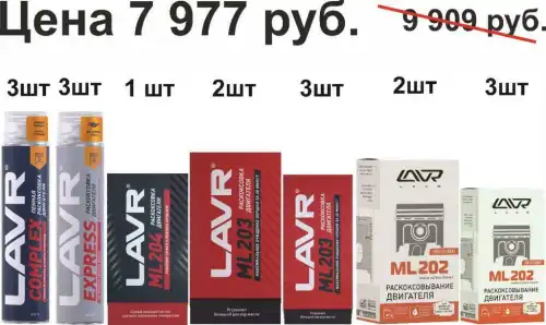 Очиститель двигателя LAVR 9041