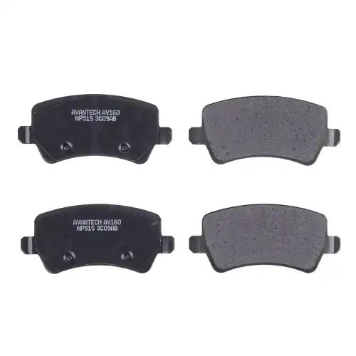 Тормозные колодки дисковые AVANTECH AV160