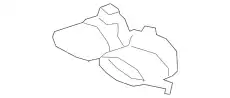 Trim assy - tail, lh 86661B1800 HYUNDAI