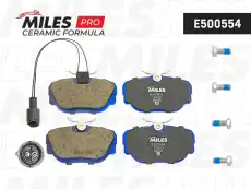 Тормозные колодки дисковые передняя ось MILES E500554
