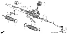 Рулевой наконечник ACURA 53560S84A01
