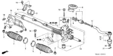 Рулевой наконечник ACURA 53560SDAA01
