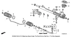 Рулевой наконечник ACURA 53560SV4003