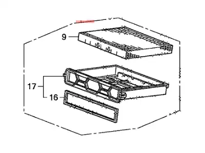 Салонный фильтр ACURA 80290SDCA01