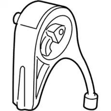 Подушка крепления двигателя MOPAR 4578020AB