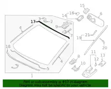 755310E040 УПЛОТНИТЕЛЬ СТЕКЛА TOYOTA / LEXUS