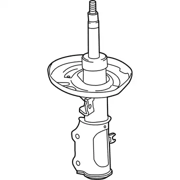 STRUT,FRT SUSP(CODE AFW3,AGN3)(ACDelco #506-1187) 84508496 CADILLAC