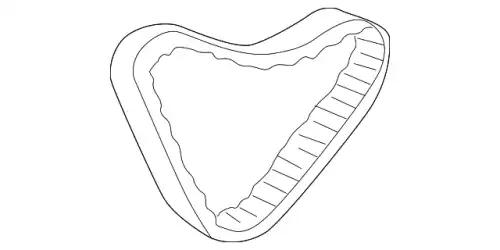 Ремень клиновой HONDA 13405PAAA03