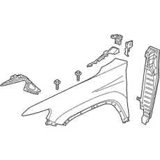 Крыло JEEP 68292515AC