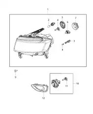 Фара JEEP 68289235AD