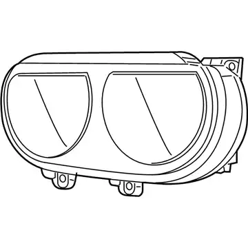 Фара DODGE 68174064AE