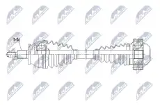 ПОЛУОСЬ NPW-VW-163 NTY