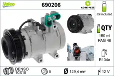 Компрессор, кондиционер 690206 VALEO
