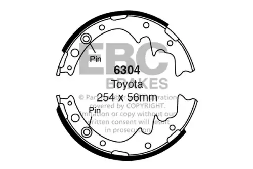 Подшипник 6304-2RS 'FBC' EBC