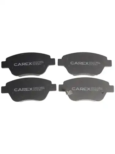 Тормозные колодки дисковые CAREX 160276RX